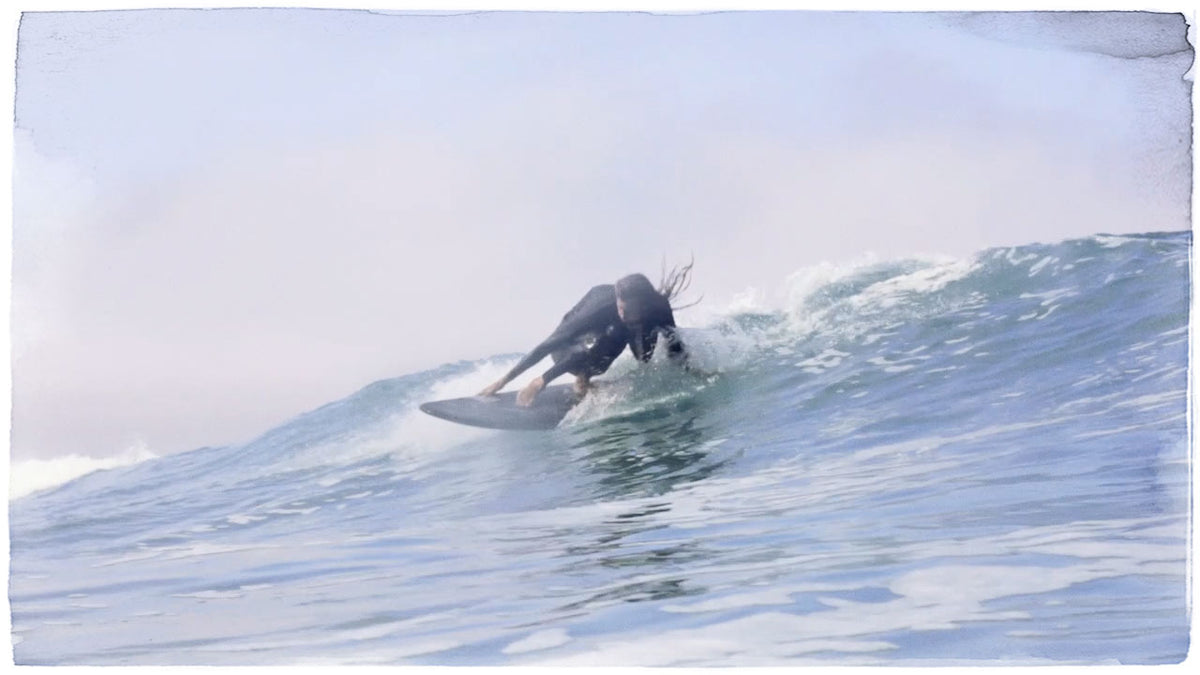 Justin Adams Finless on Thalia Surf Crafts!