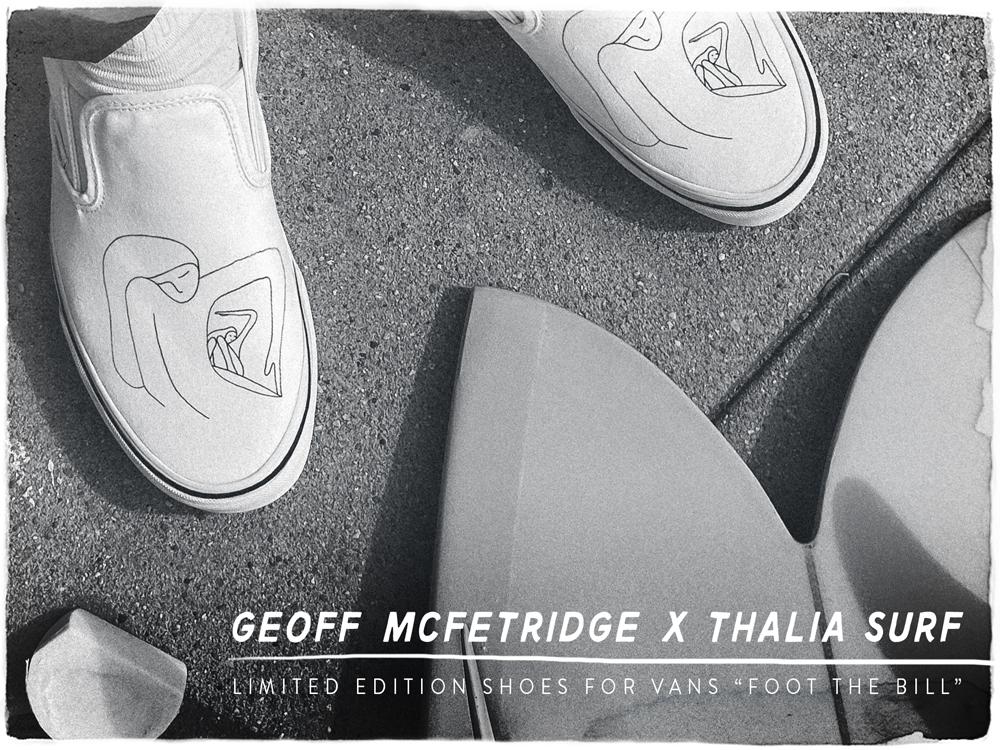 FOOT THE BILL! Vans x Thalia x G. McFetridge