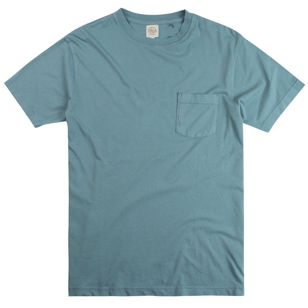 Thalia Surf Premium Vintage Washed Pocket Tee | Pigment-Dyed