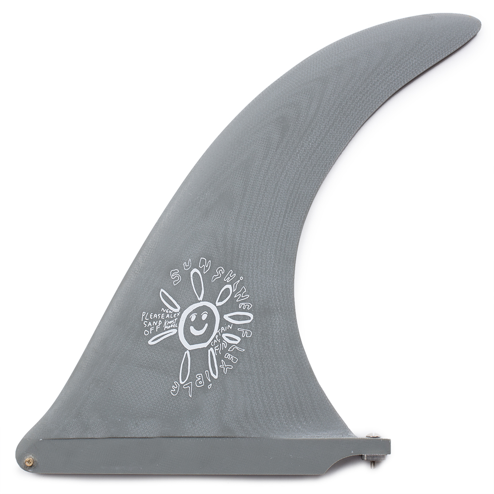 サーフィン・ボディボード captainfin AlexKnost sunshine 10 Captain Fin Alex Knost Sunshine Grey 10” Surfboard Fin