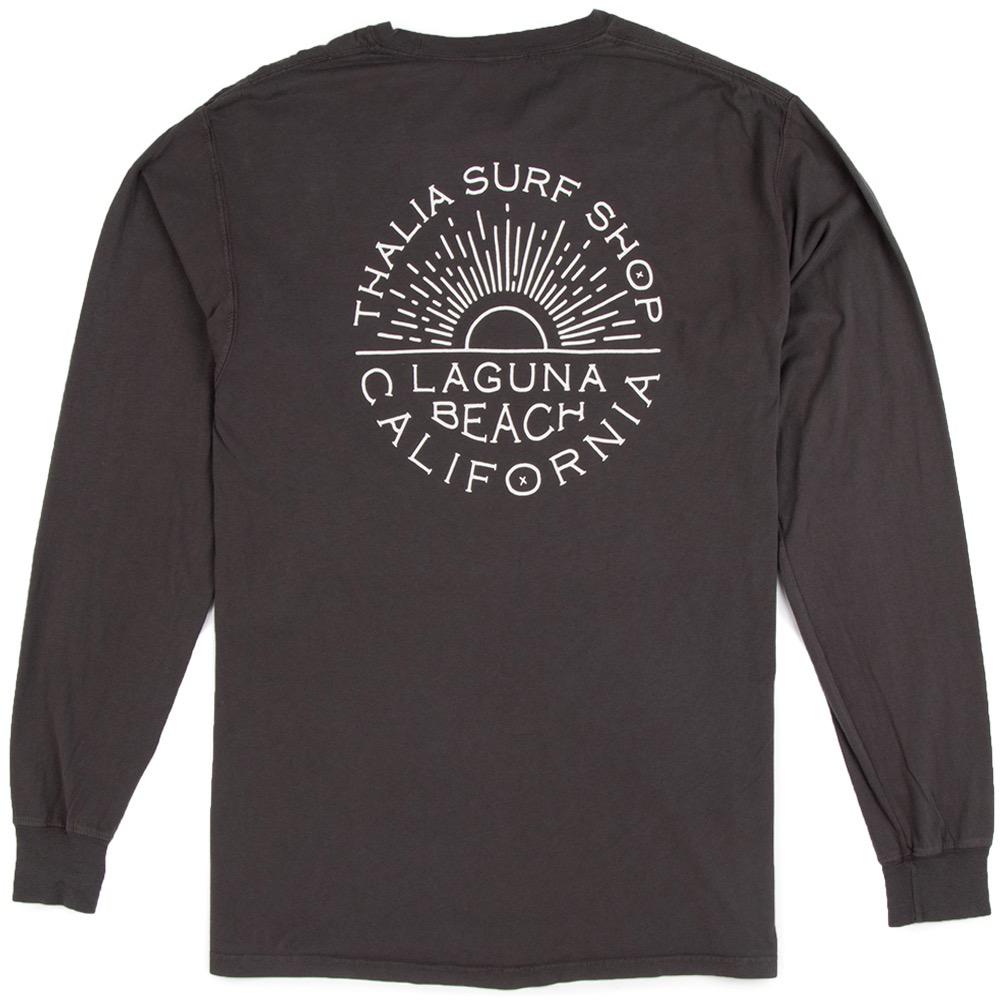 Thalia Surf Sunny Longsleeve Tee | Overdyed Washed Mens Surf Shirt