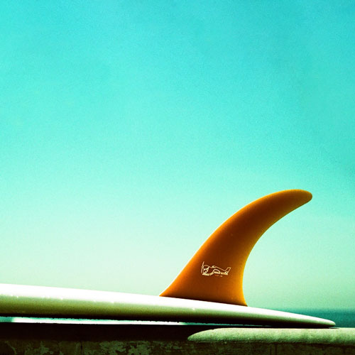Surfboards at Thalia Surf Shop in Laguna Beach