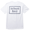 Surfboards Hawaii Rectangle Logo Mens Classic Tee