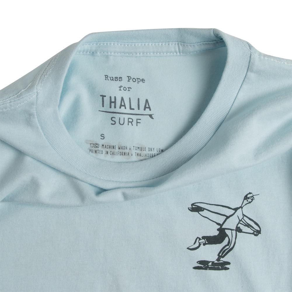Thalia Surf Skater Kids Tee, Light Blue, view 3