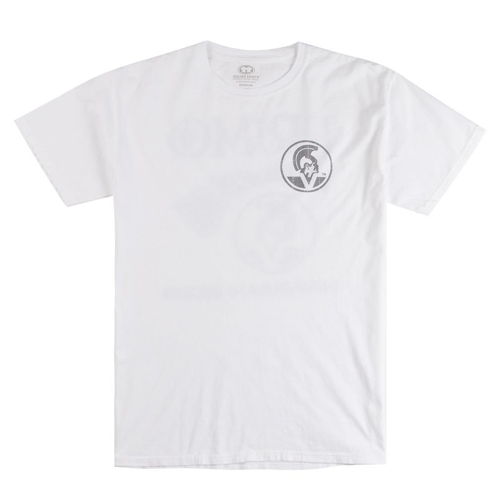 Primo Hawaiian Beer Mens Classic Tee, White/Grey, view 2