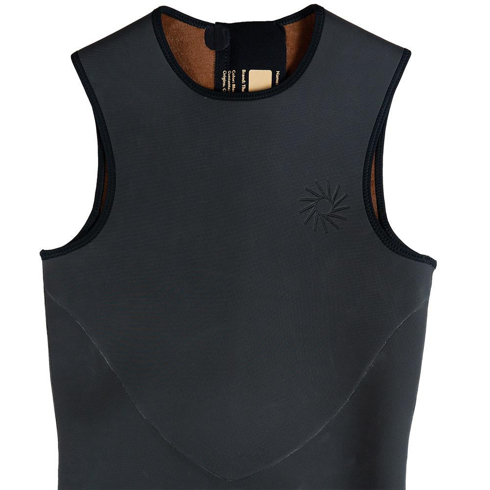 Thalia Surf Embossed Long John Mens Wetsuit, Black, view 7