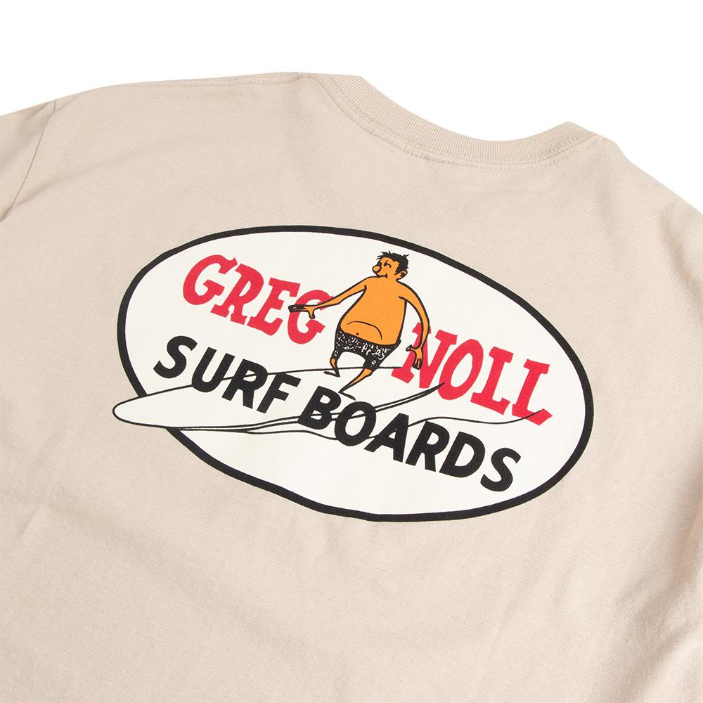 Greg Noll Fatman Mens Classic Tee, Sand, view 3