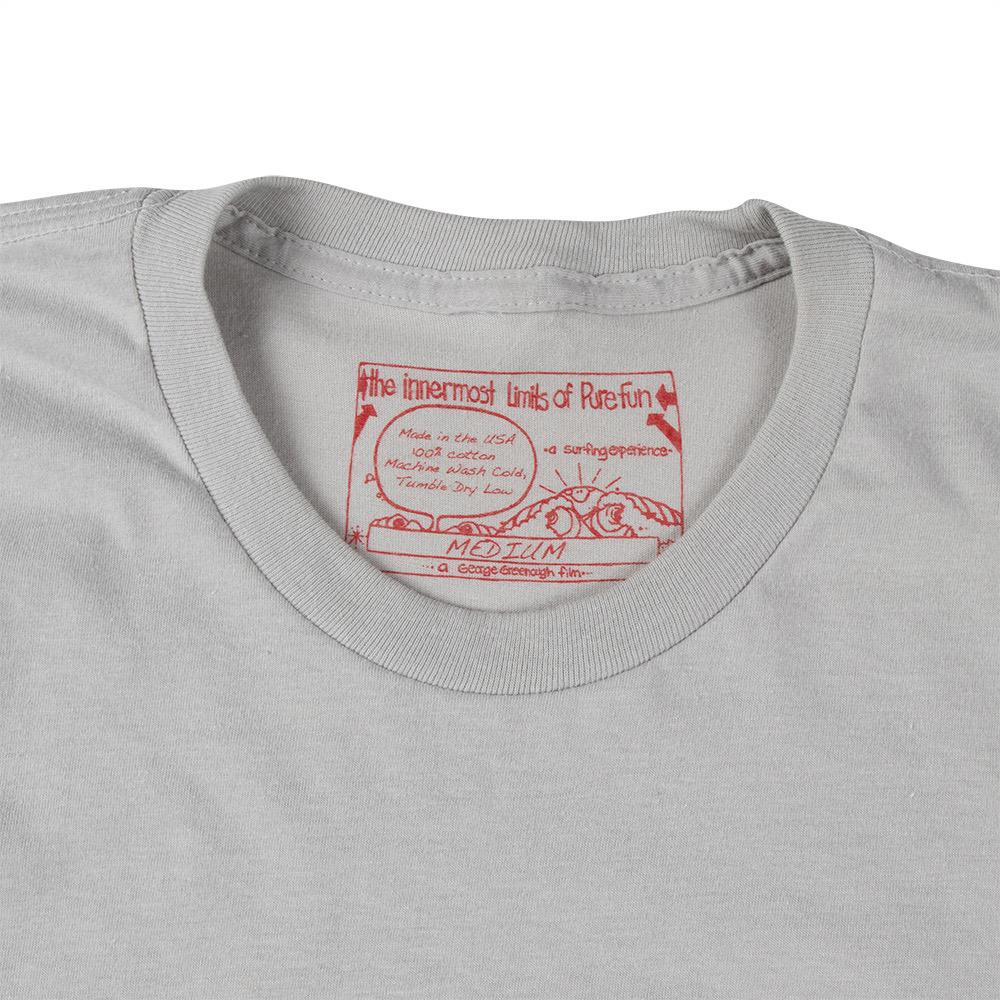 Greenough Innermost Limits Mens Classic Tee, Silver, view 5