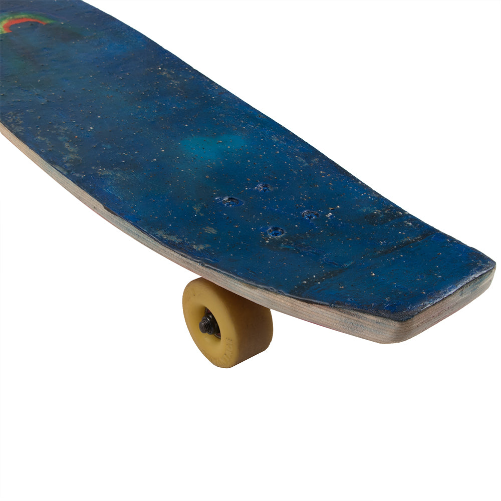 Justin Davis Under the Sea Wind Skateboard, Rainbow Rider, view 3