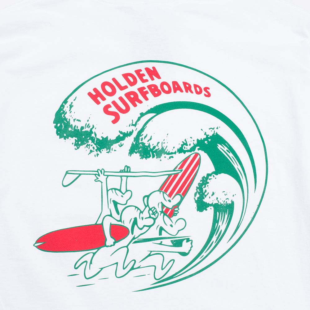 Holden Logo Mens Classic Tee, White, view 4