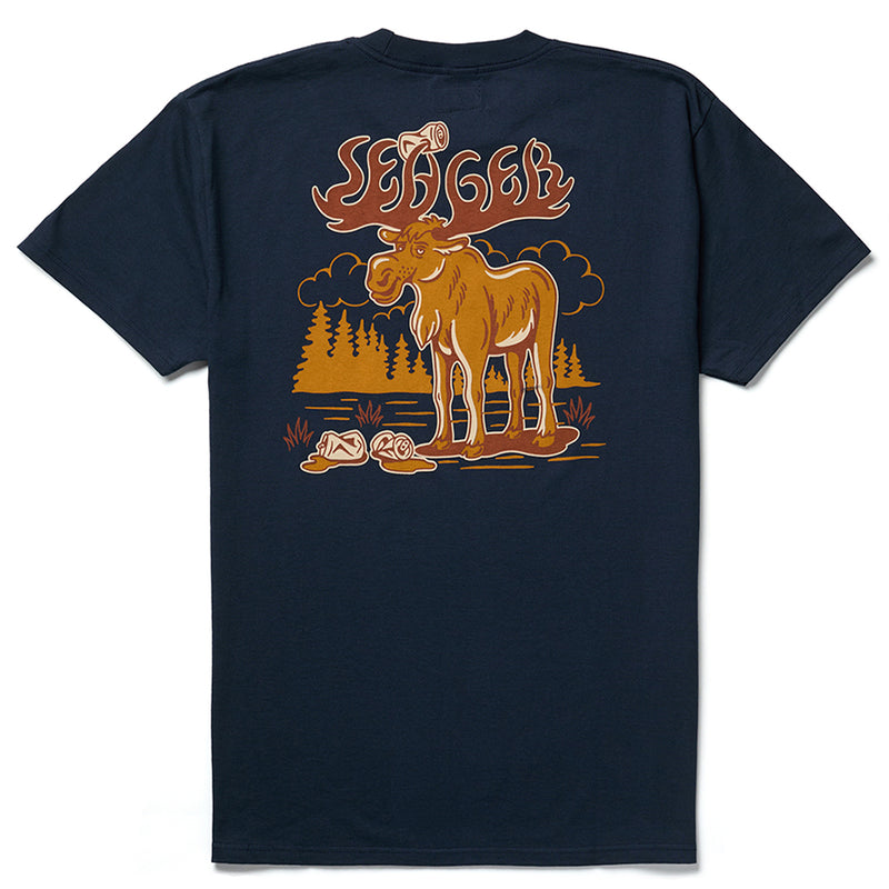 Seager Tipsy Moose Mens Tee