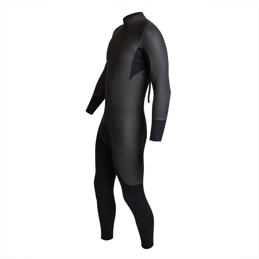 Thalia Surf Embossed 4/3 Full Mens Wetsuit, Black, view 2