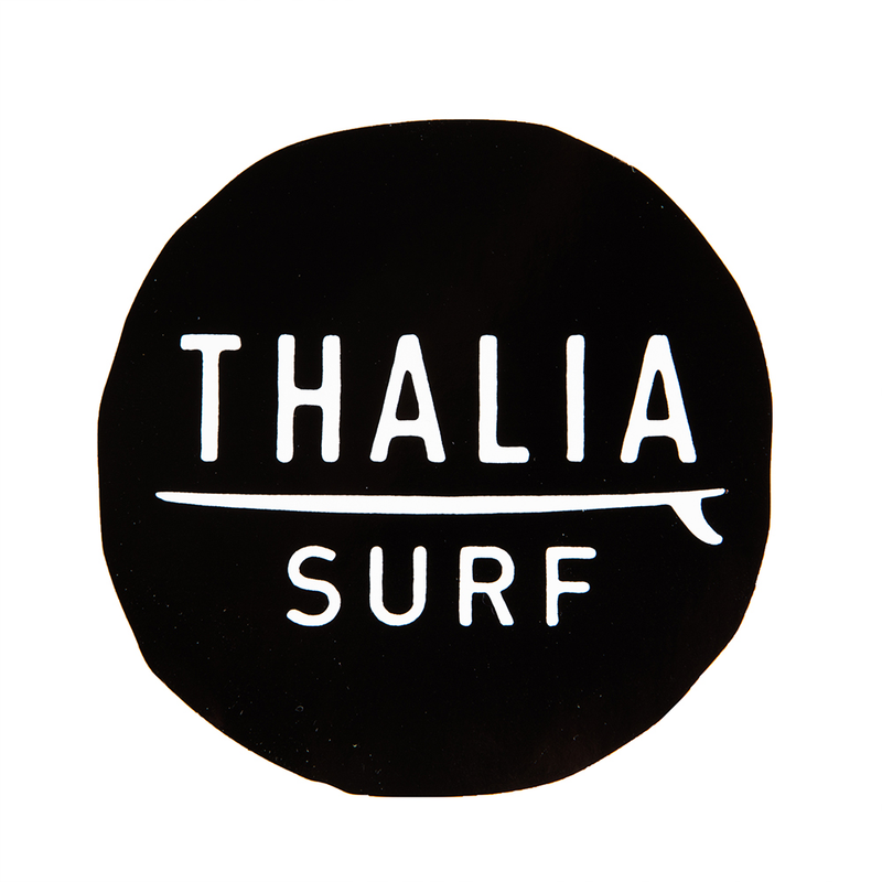 Thalia Surf Dot Black Small Sticker