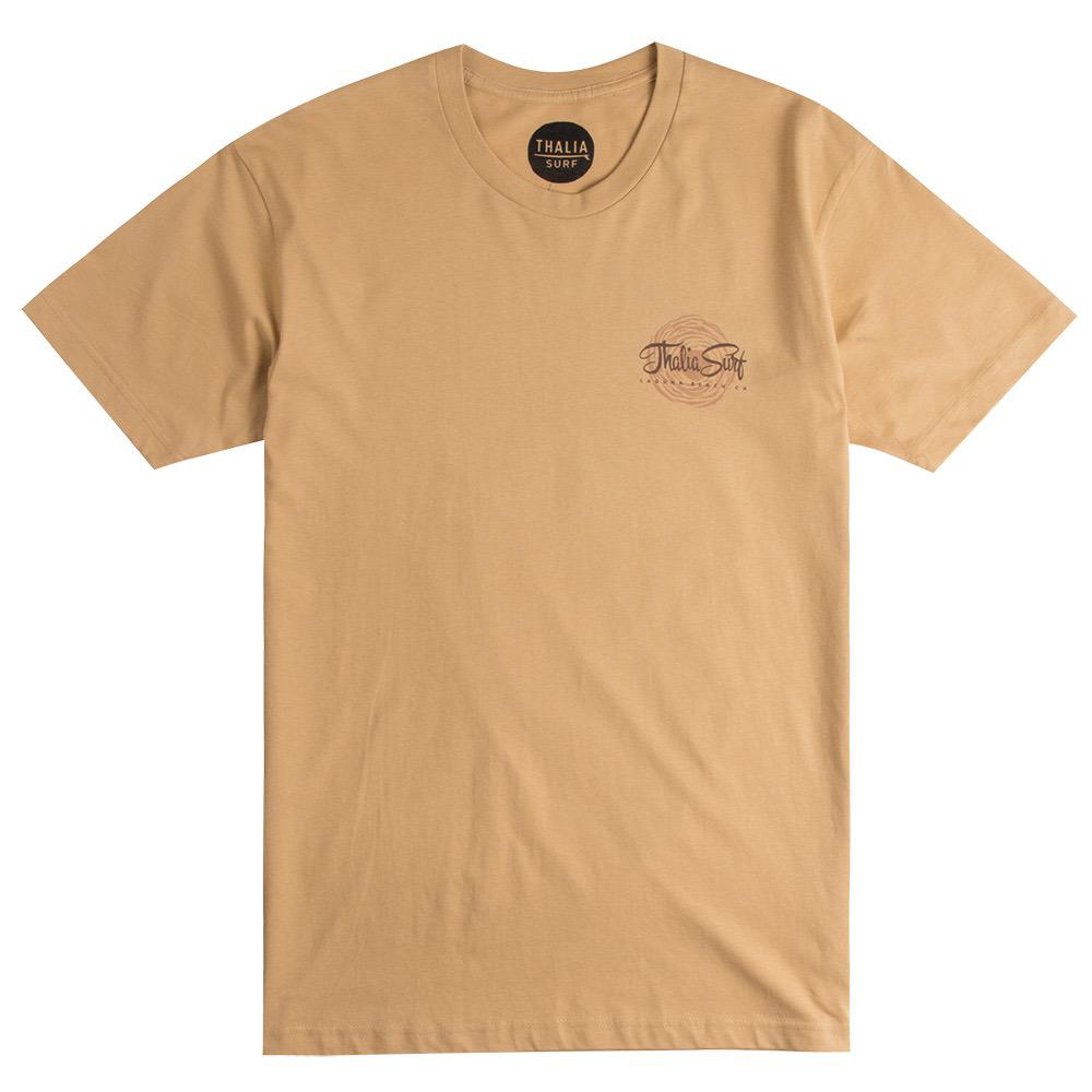 Thalia Surf Out Front Mens Tee, Vintage Gold, view 2