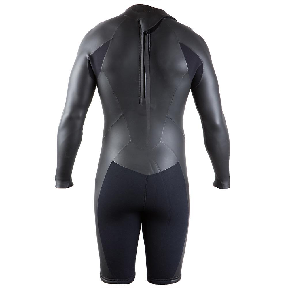Gato Heroi Long Arm Spring Mens Wetsuit, Black/white, view 2