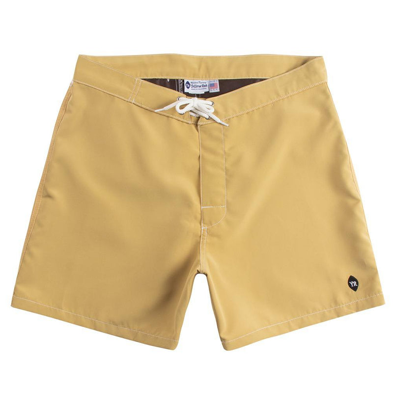 Yellow Rat Solid Mens Boardshorts