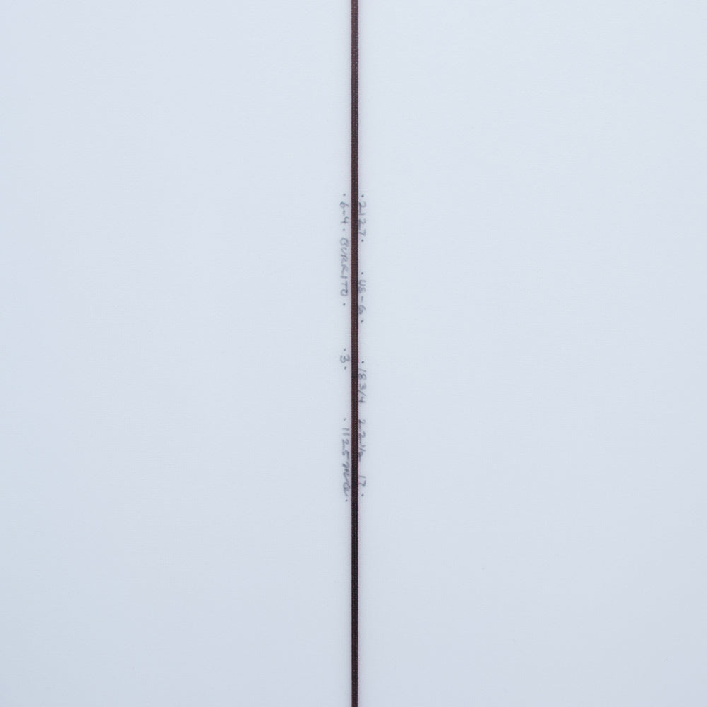 Liddle 6'4" Burrito Surfboard