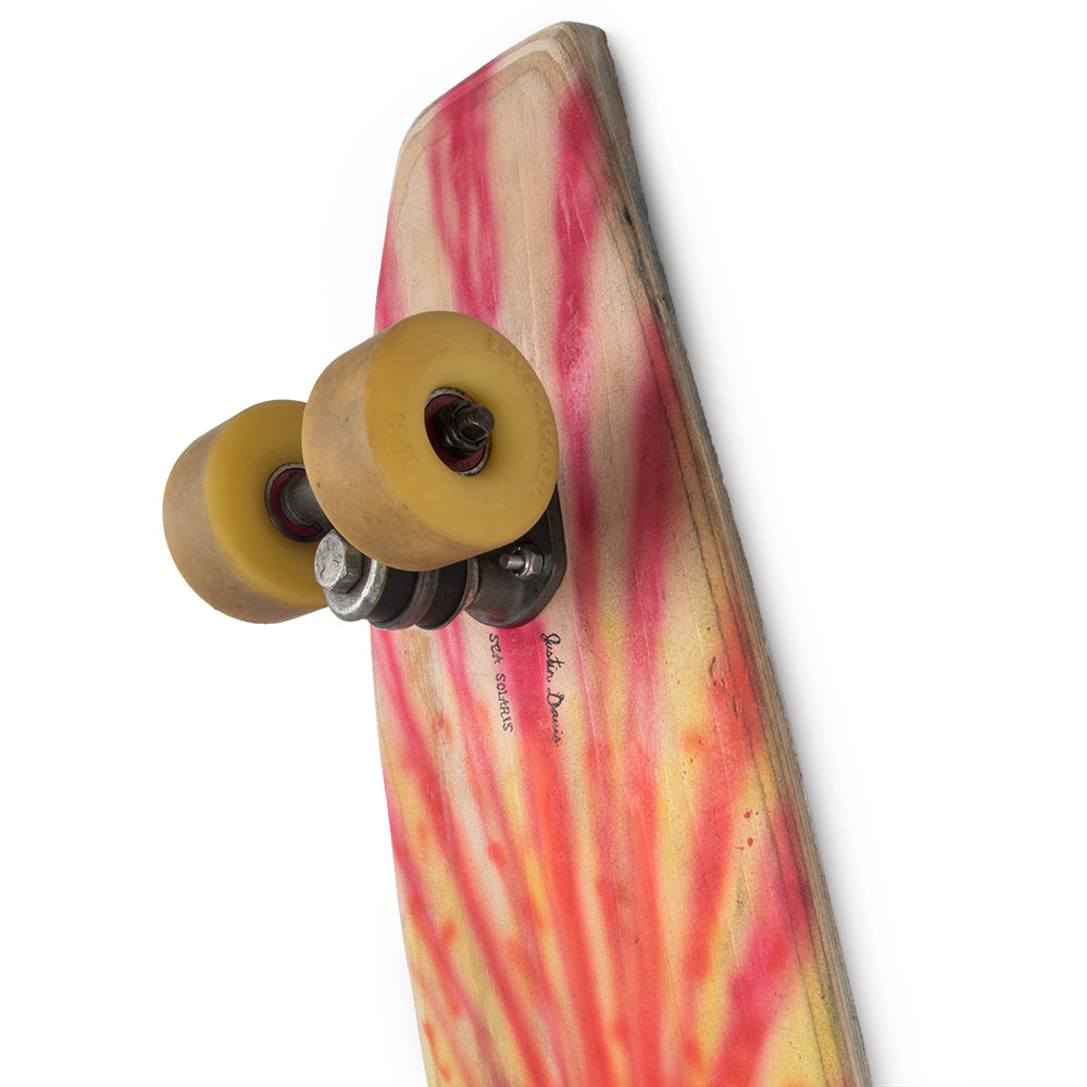 Justin Davis Under the Sea Wind Skateboard, Rainbow Rider, view 5