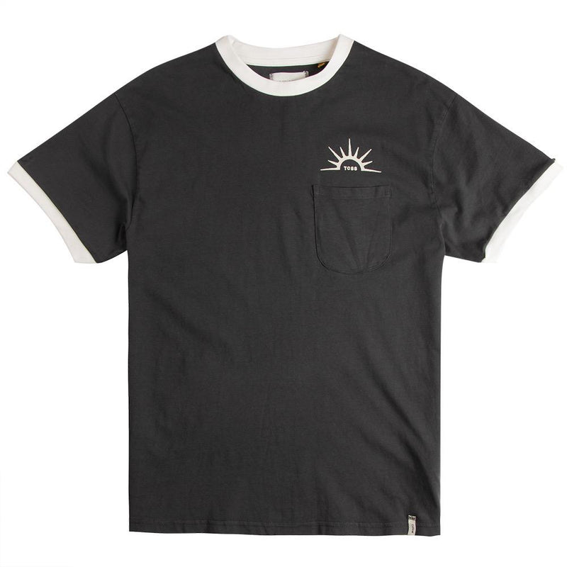 The Critical Slide Society Sunset Ringer Mens Tee