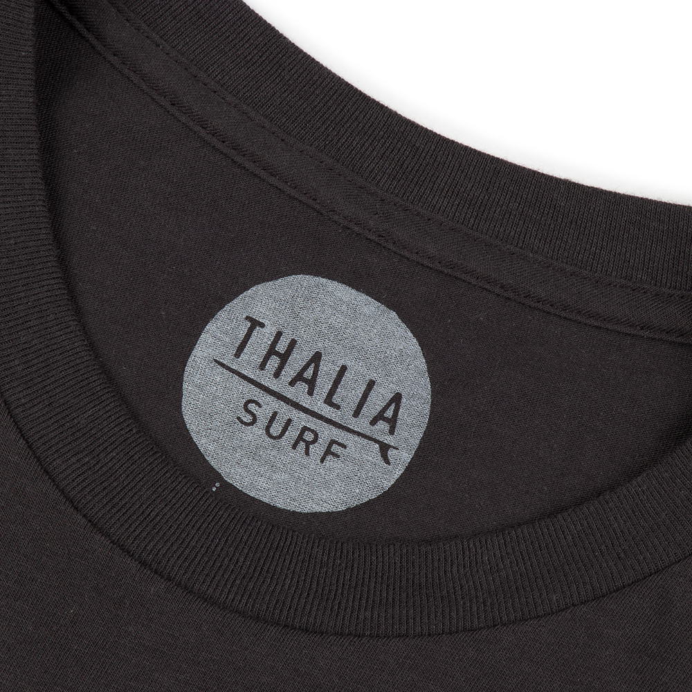 Thalia Surf Hula Girl Mens Tee, Tar, view 3