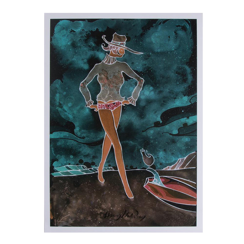 Harry Holiday Lady 2 Print