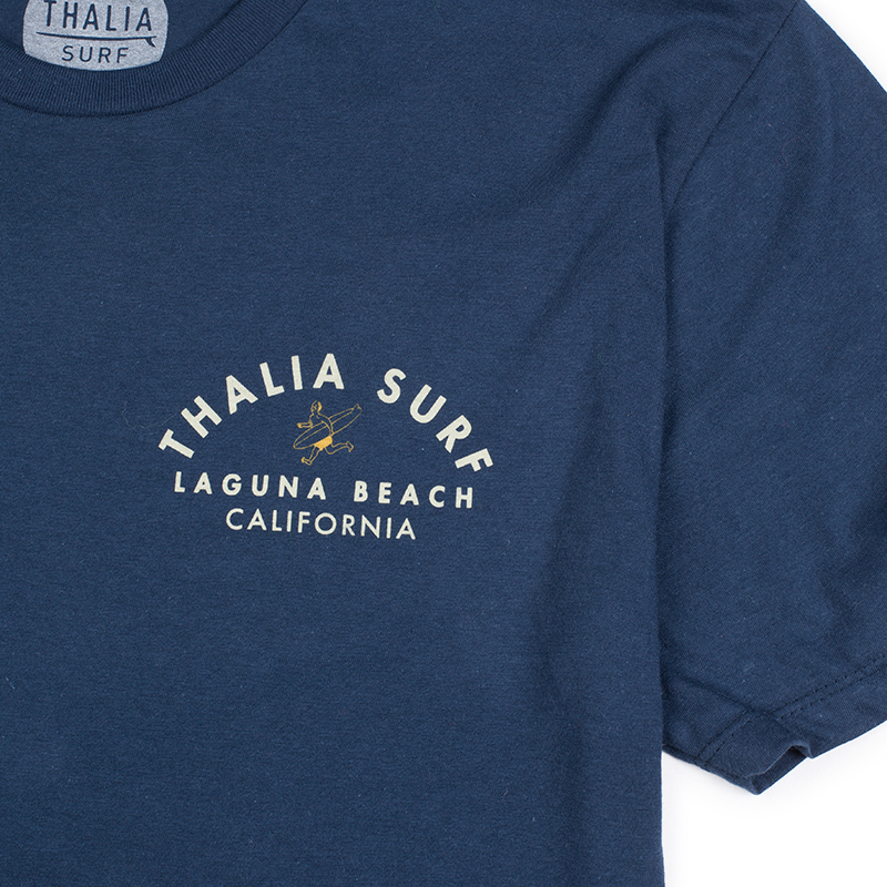 Thalia Surf Everything Mens Tee, Navy, view 3