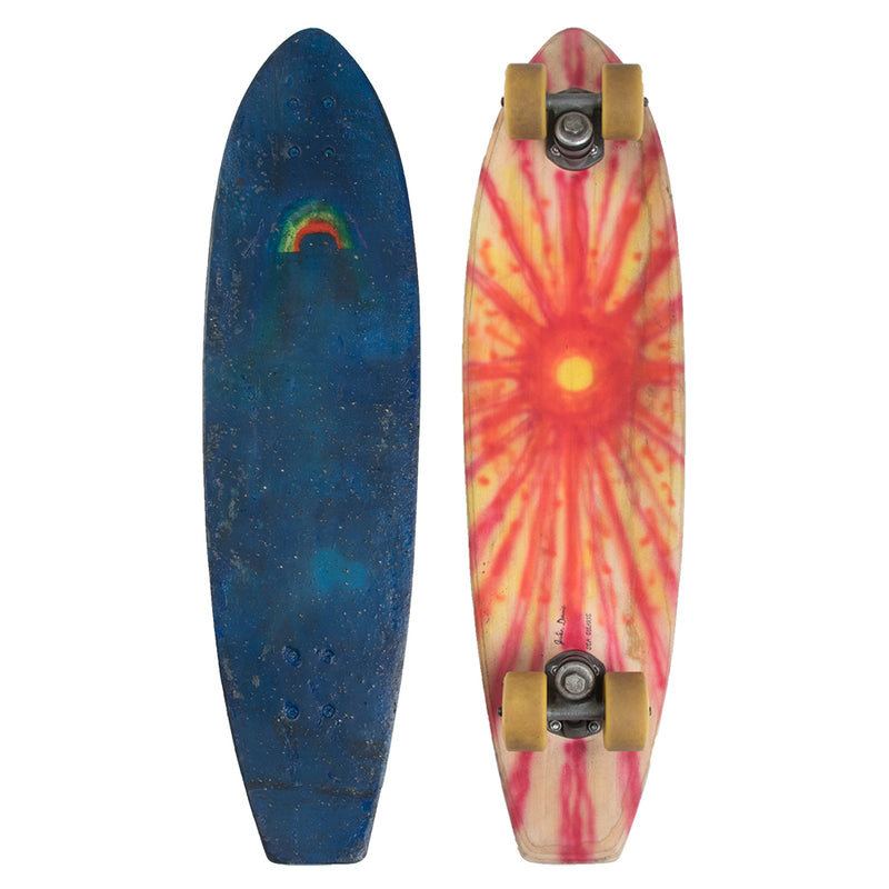 Justin Davis Under the Sea Wind Skateboard, Rainbow Rider