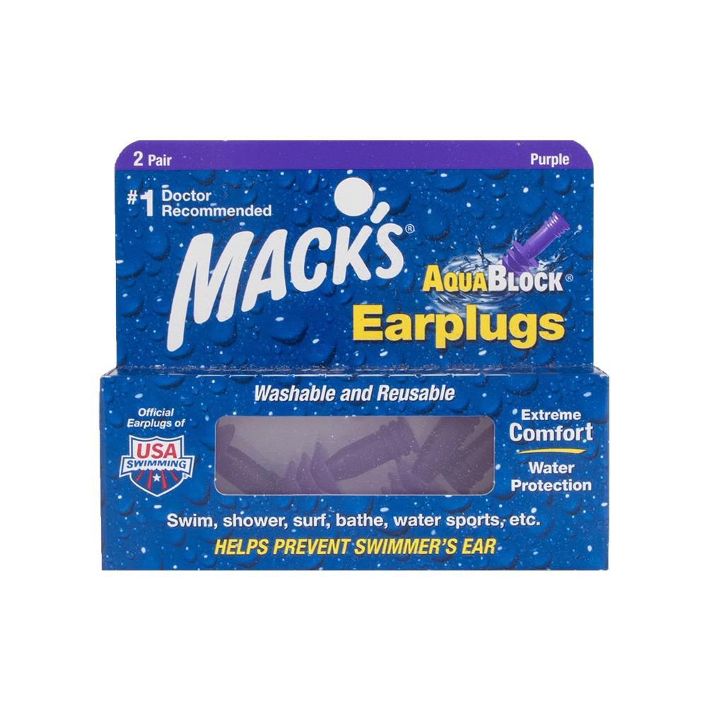Mack’s Aqua Block Purple Earplugs