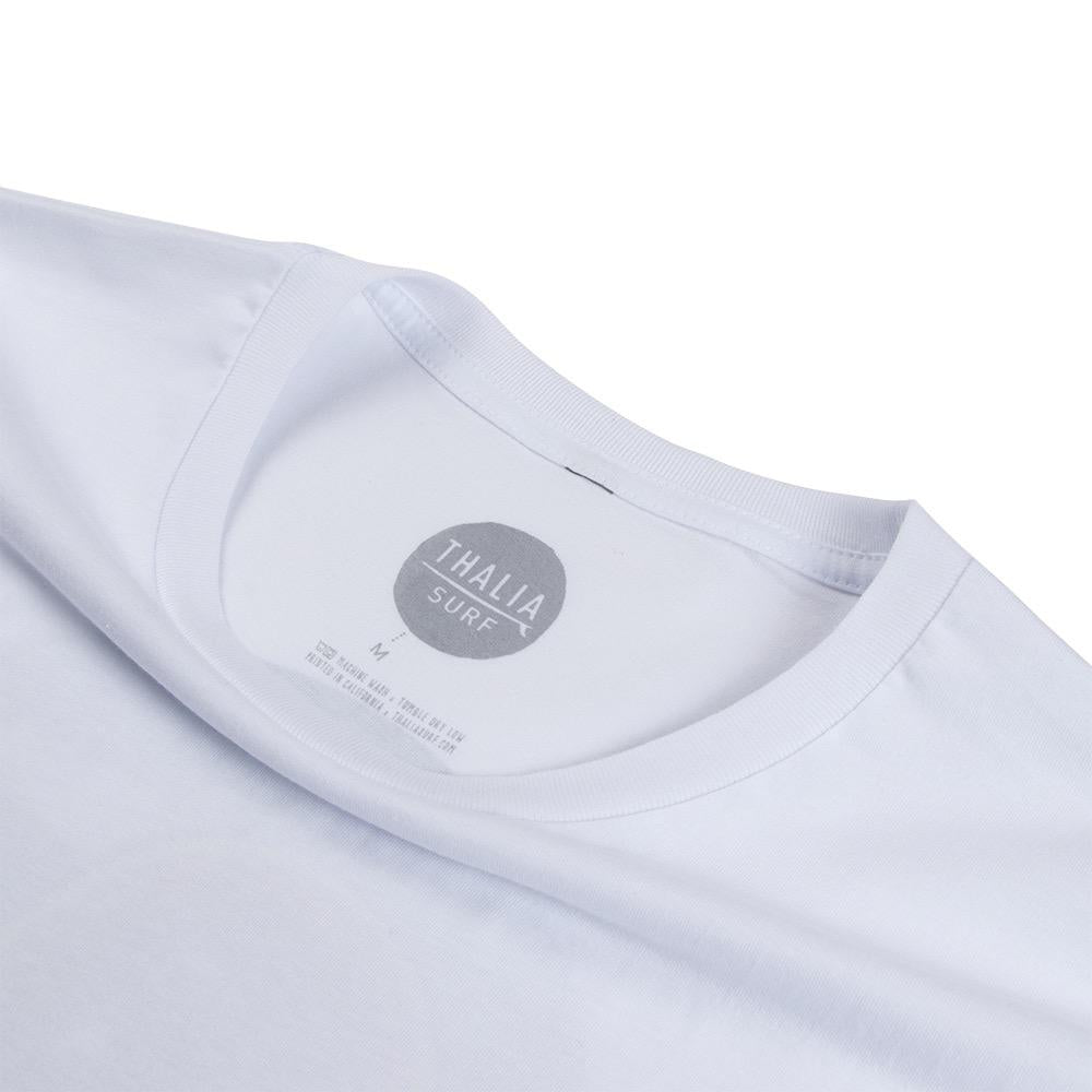 Thalia Surf Under The Sea Wind Mens Tee, White, view 6