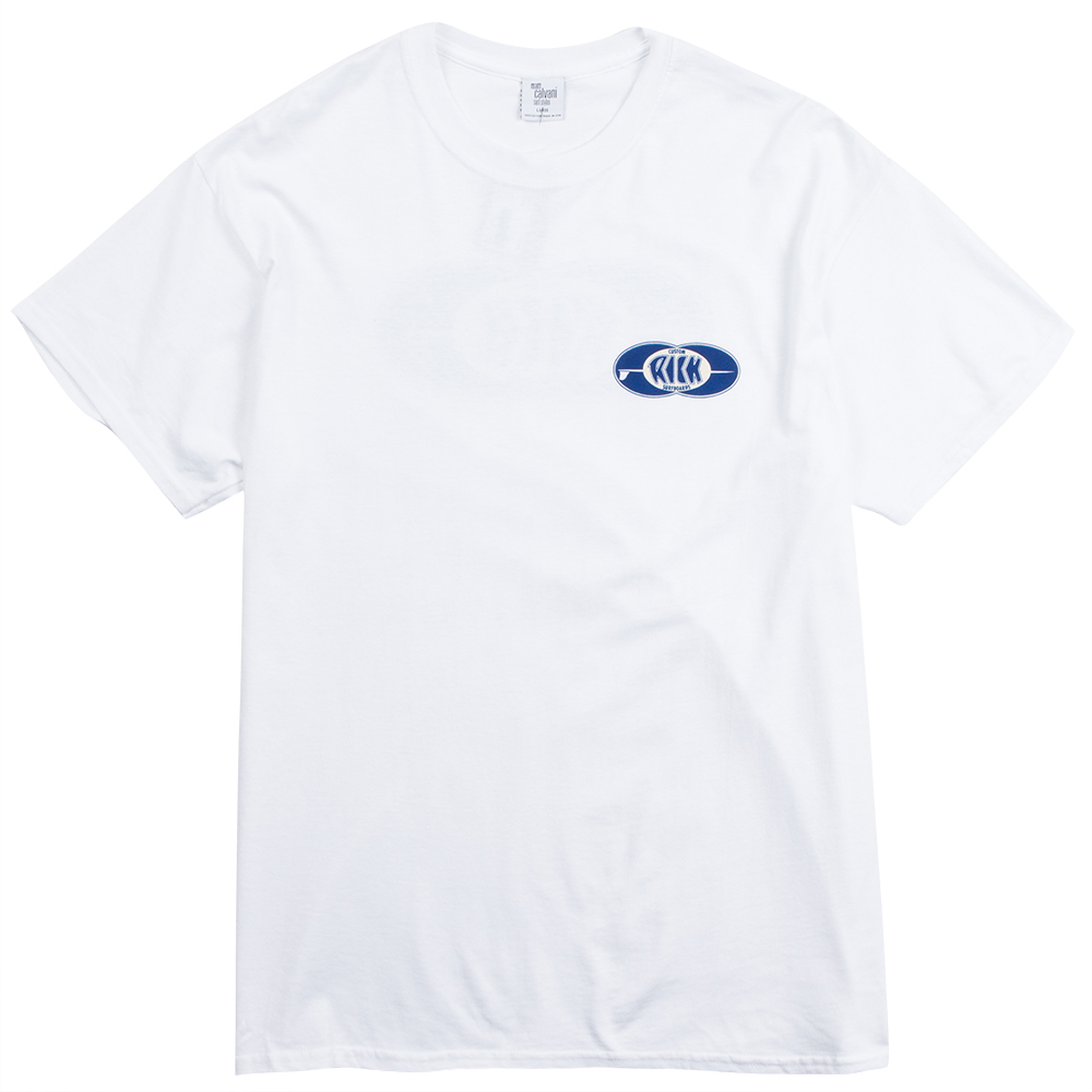 Rick Surfboards Mens Classic Tee, White, view 2