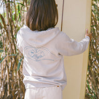 Thalia Surf Hands Zip Up Womens Fleece