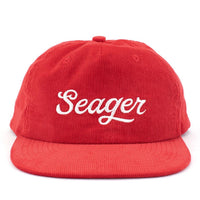 Seager Big Red Corduroy Snapback Hat