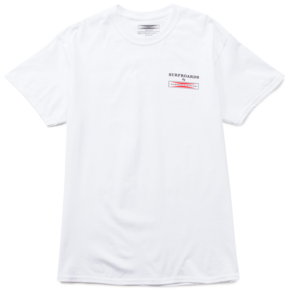 Gordon and Smith Original Logo Mens Classic Tee, White, view 2
