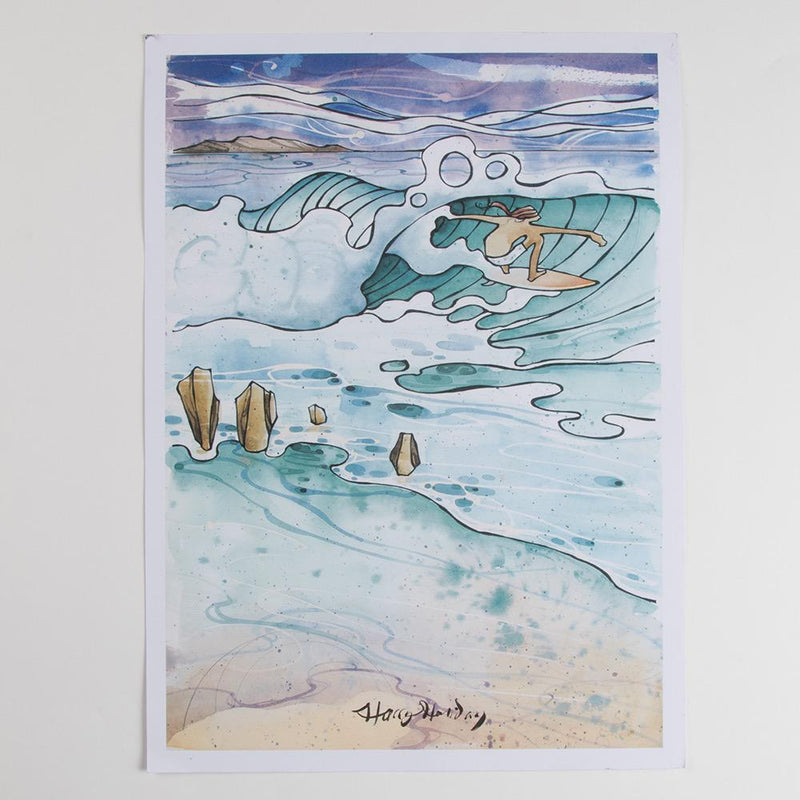 Harry Holiday Pipeline Print