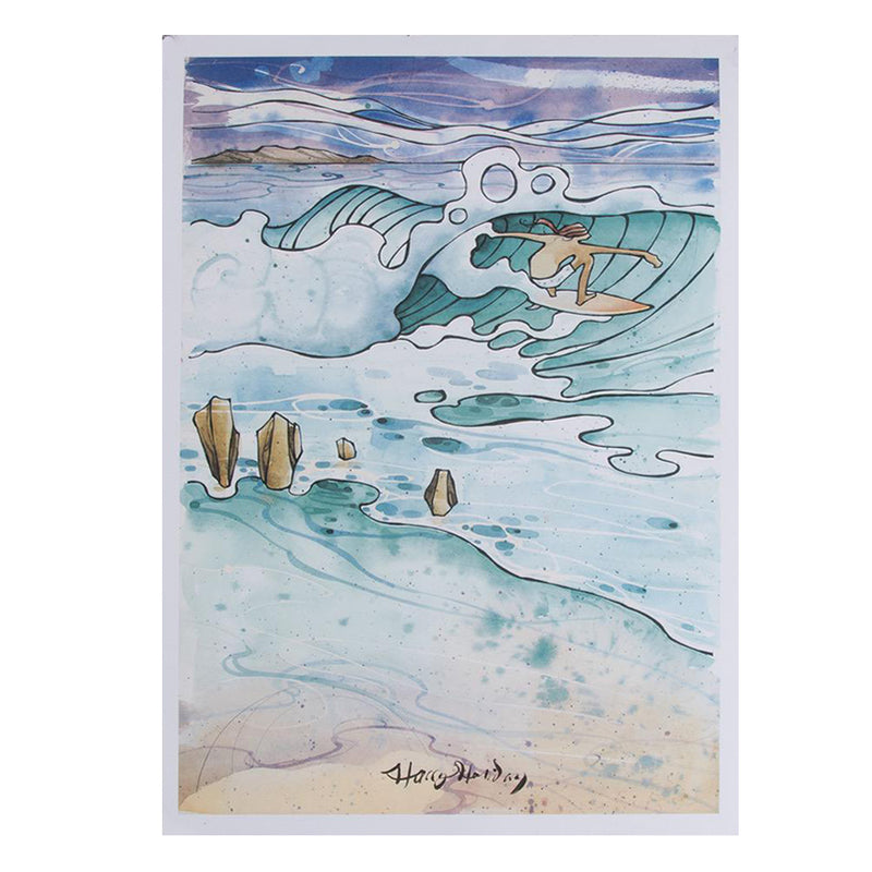 Harry Holiday Pipeline Print