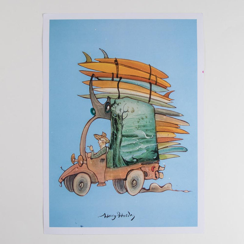 Harry Holiday Baja Print