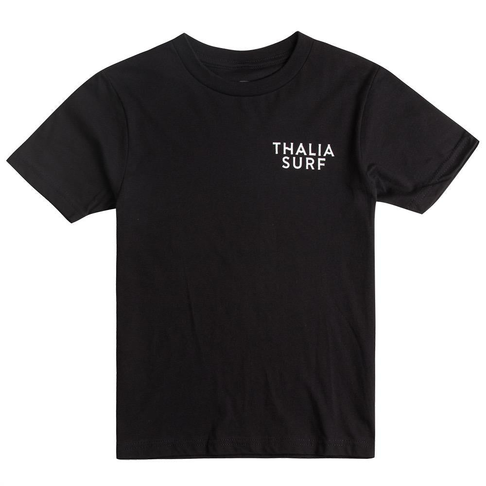 Thalia Surf Split Peak Kids Tee, Black, view 2