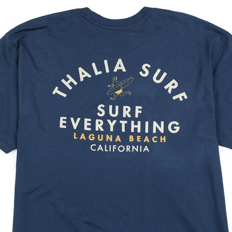 Thalia Surf Everything Mens Tee, Navy, view 4