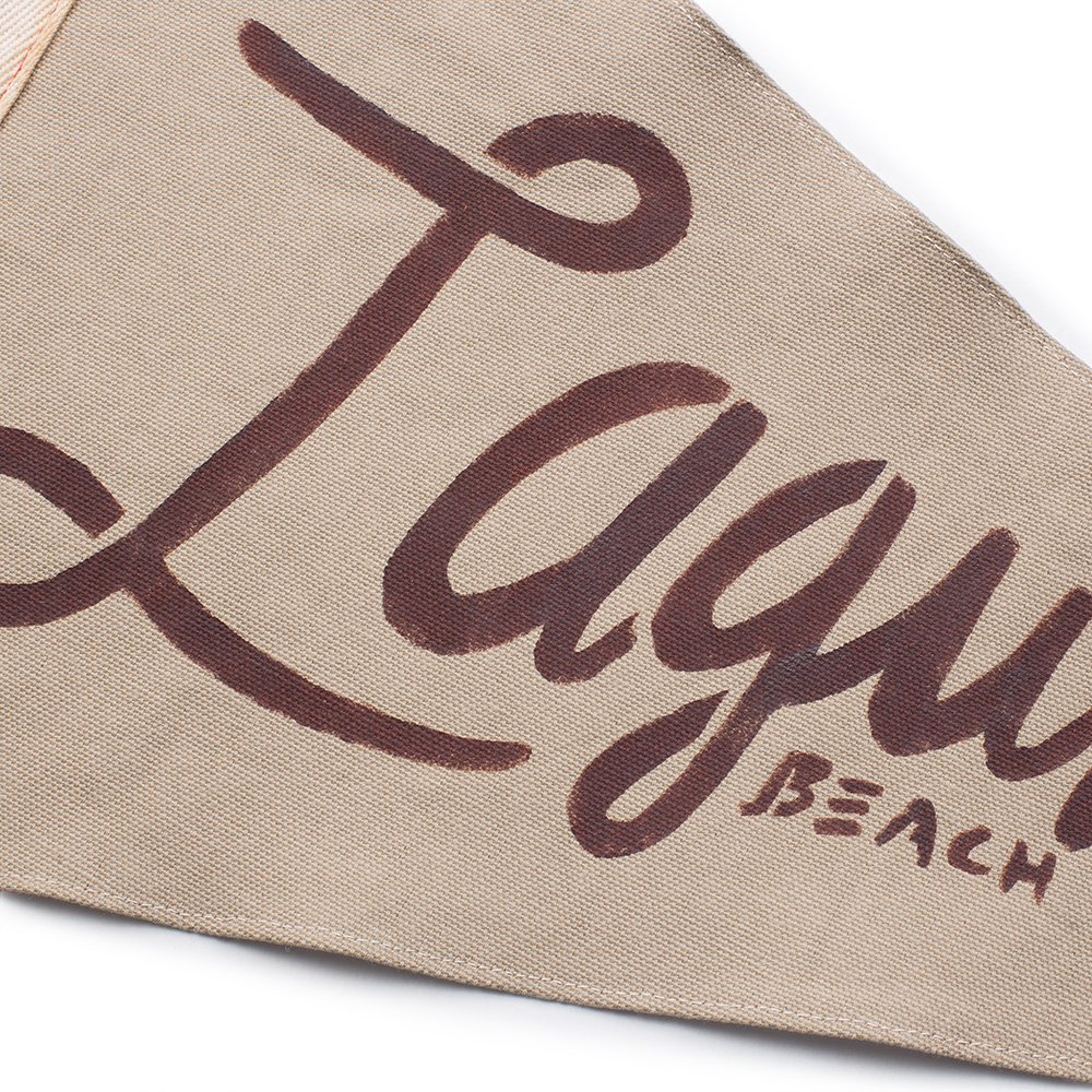 Slightly Choppy Laguna Beach Flag, view 2