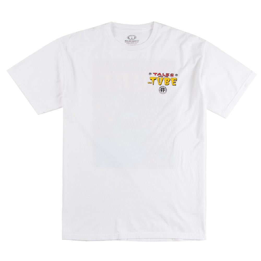 Rick Griffin Tales From The Tube Comic Mens Classic Tee, White, view 2