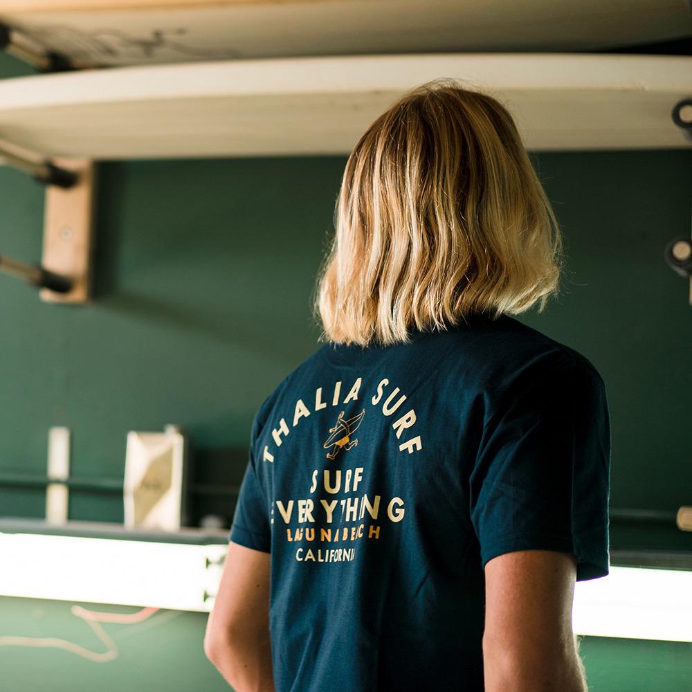 Thalia Surf Everything Mens Tee, Navy, view 5