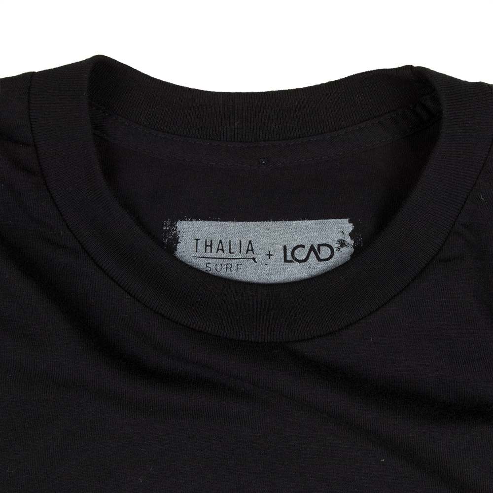 Thalia Surf Keep Laguna Weird Mens Longsleeve Tee, Black, view 5