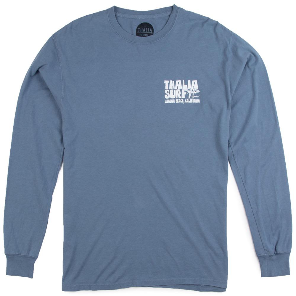 Thalia Surf Palapa Mens Longsleeve Tee, Saltwater, view 2