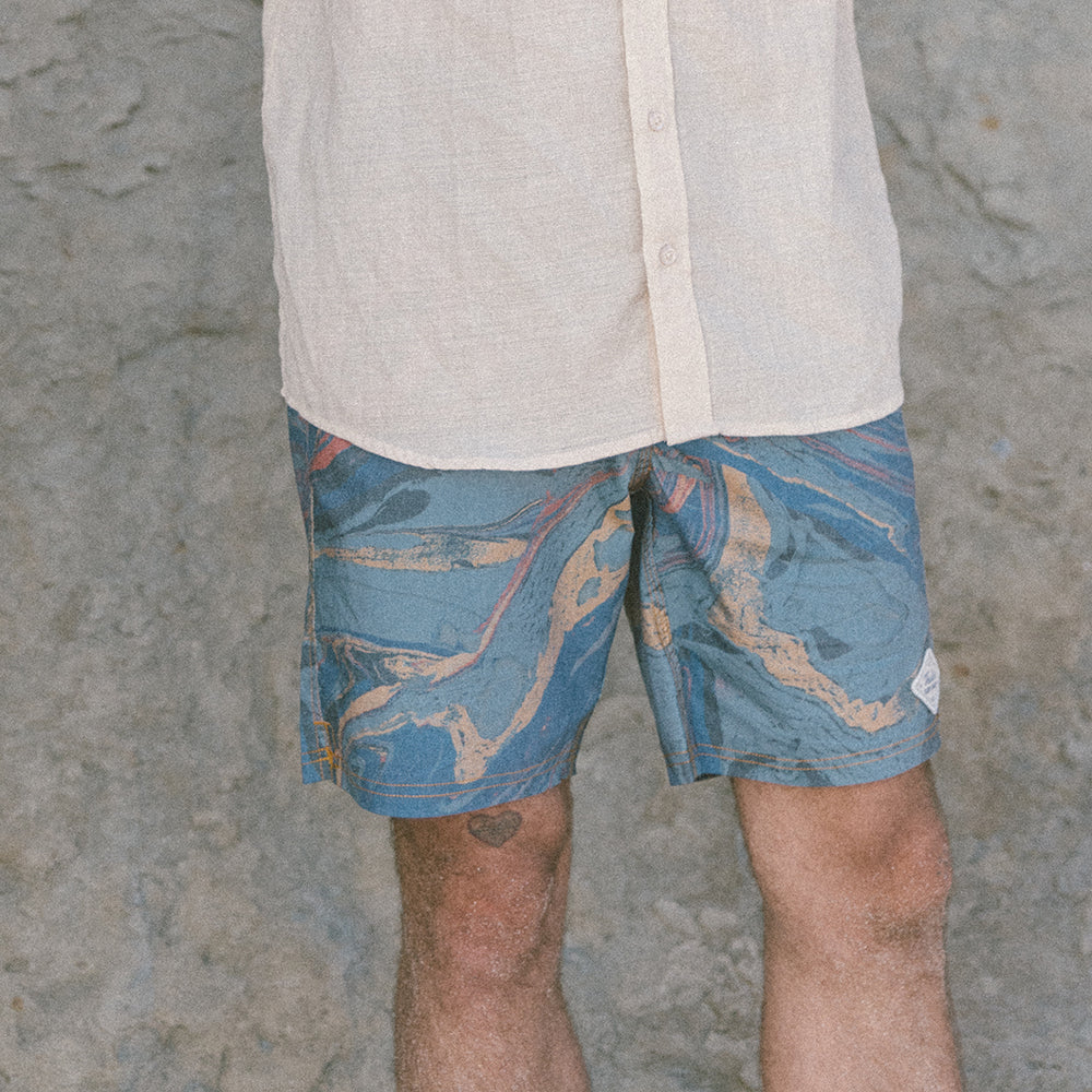 Thalia Surf Marble Mens Boardshorts