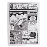 Sea Shell Inquirer Art Zine Book