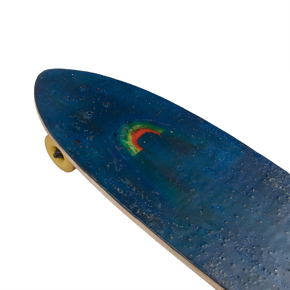 Justin Davis Under the Sea Wind Skateboard, Rainbow Rider, view 2