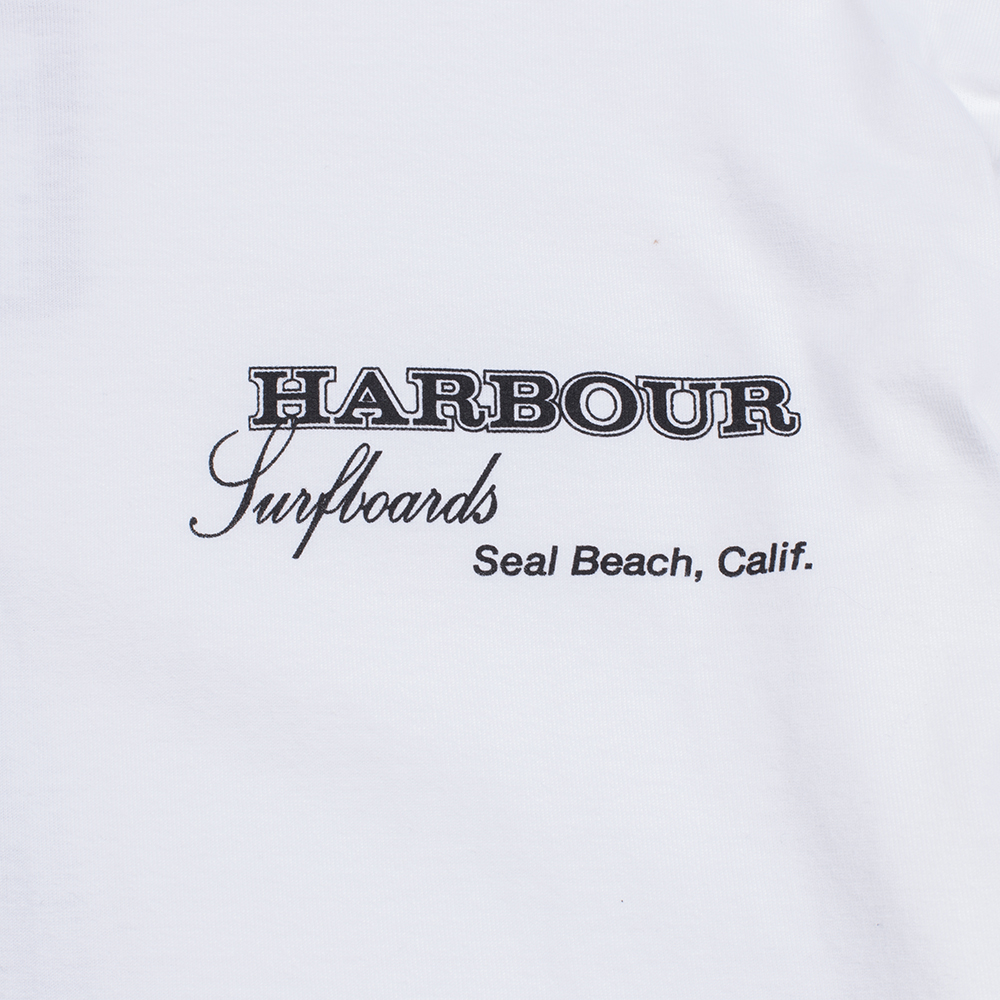 Harbour Triangle Mens Classic Tee, White, view 3