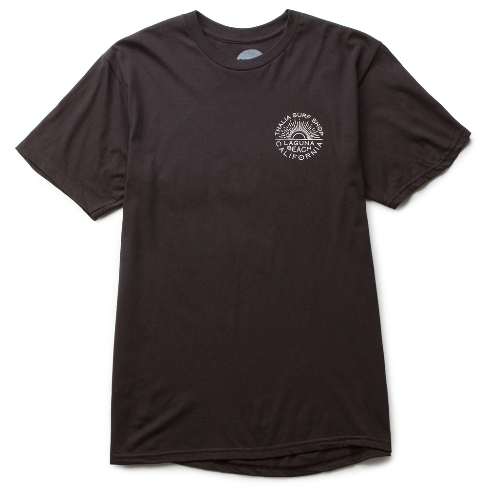 Thalia Surf Sunny Mens Tee, Tar, view 2