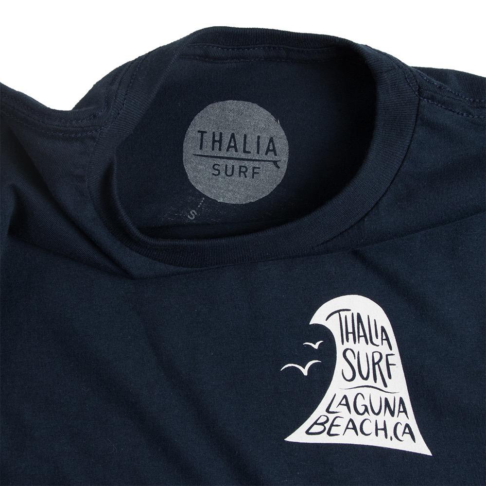 Thalia Surf Bird Barrel Kids Tee, Navy Blue, view 3