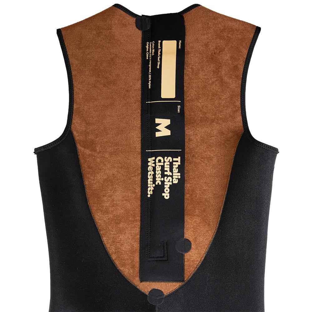 Thalia Surf Embossed Long John Mens Wetsuit, Black, view 6